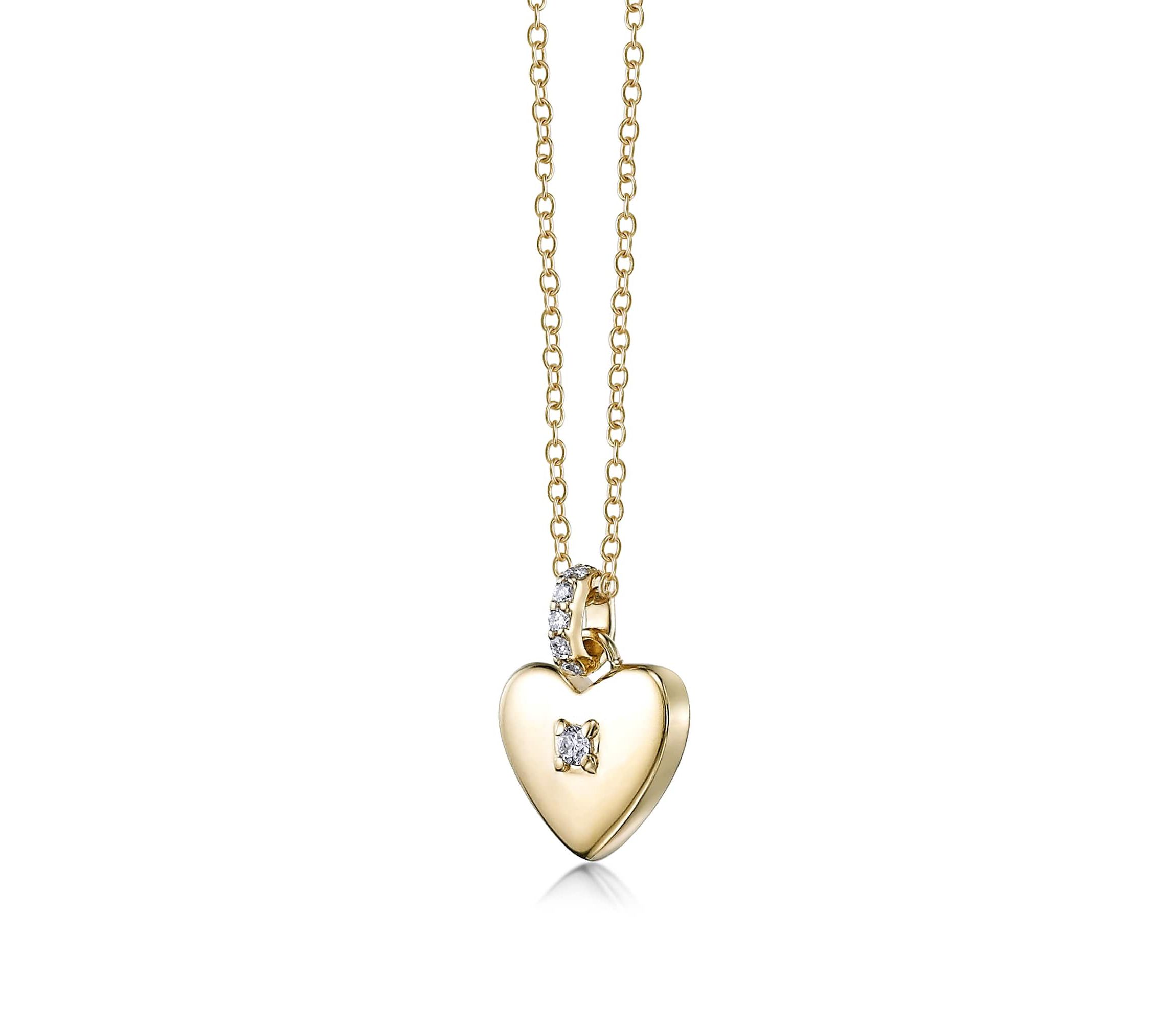 Lab Created Gemminded 1/3 ct. t.w. Lab-Grown Diamond Pendant Necklace in 18k Gold Over Silver