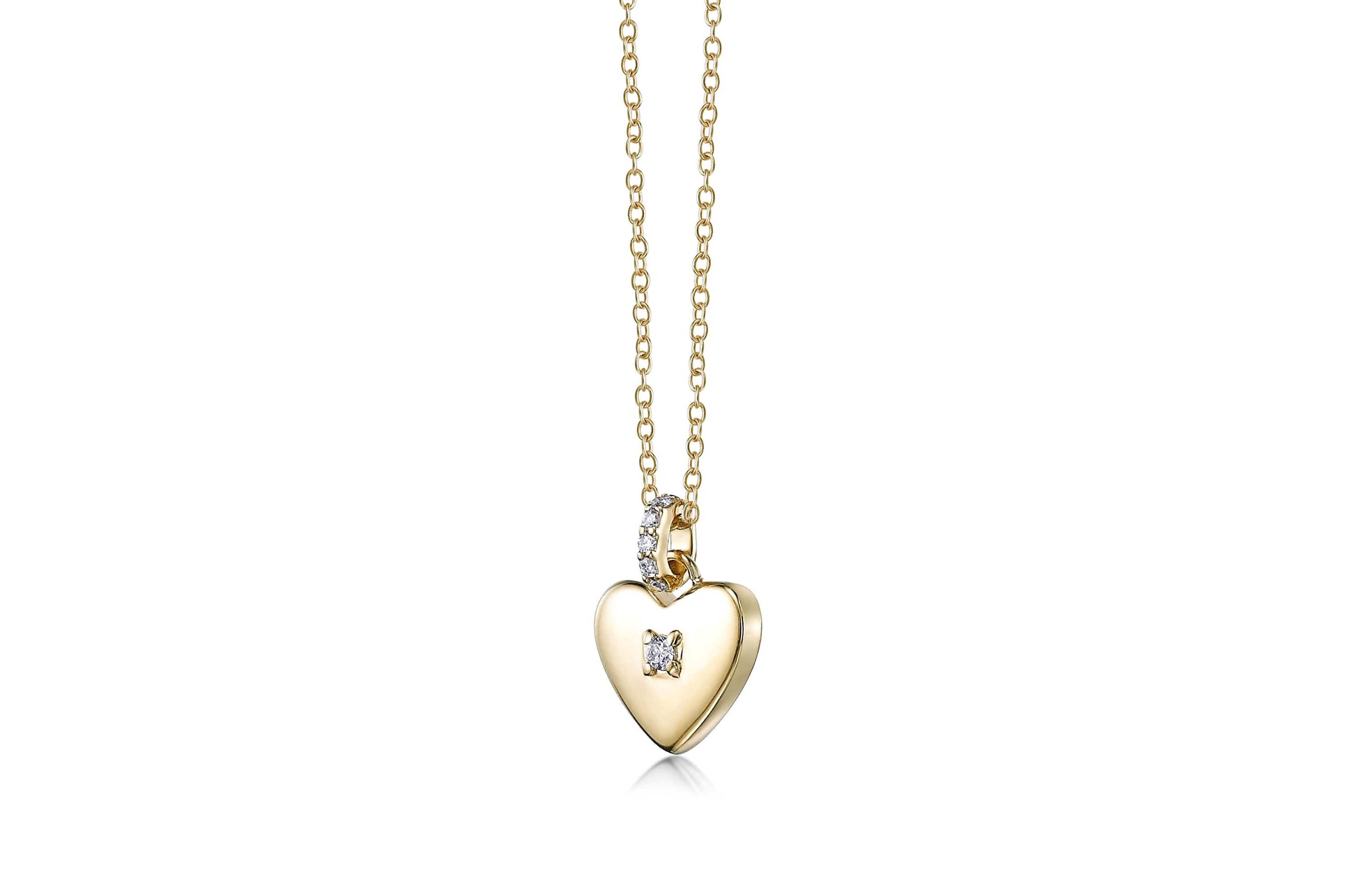 Lab Created Gemminded 1/3 ct. t.w. Lab-Grown Diamond Pendant Necklace in 18k Gold Over Silver