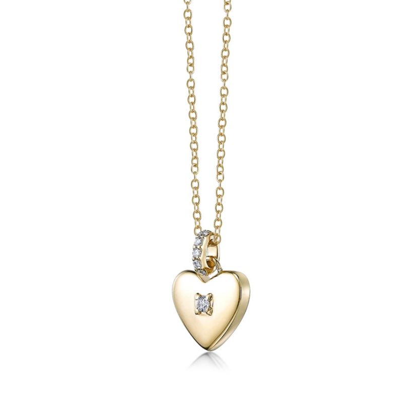Lab Created Gemminded 1/3 ct. t.w. Lab-Grown Diamond Pendant Necklace in 18k Gold Over Silver