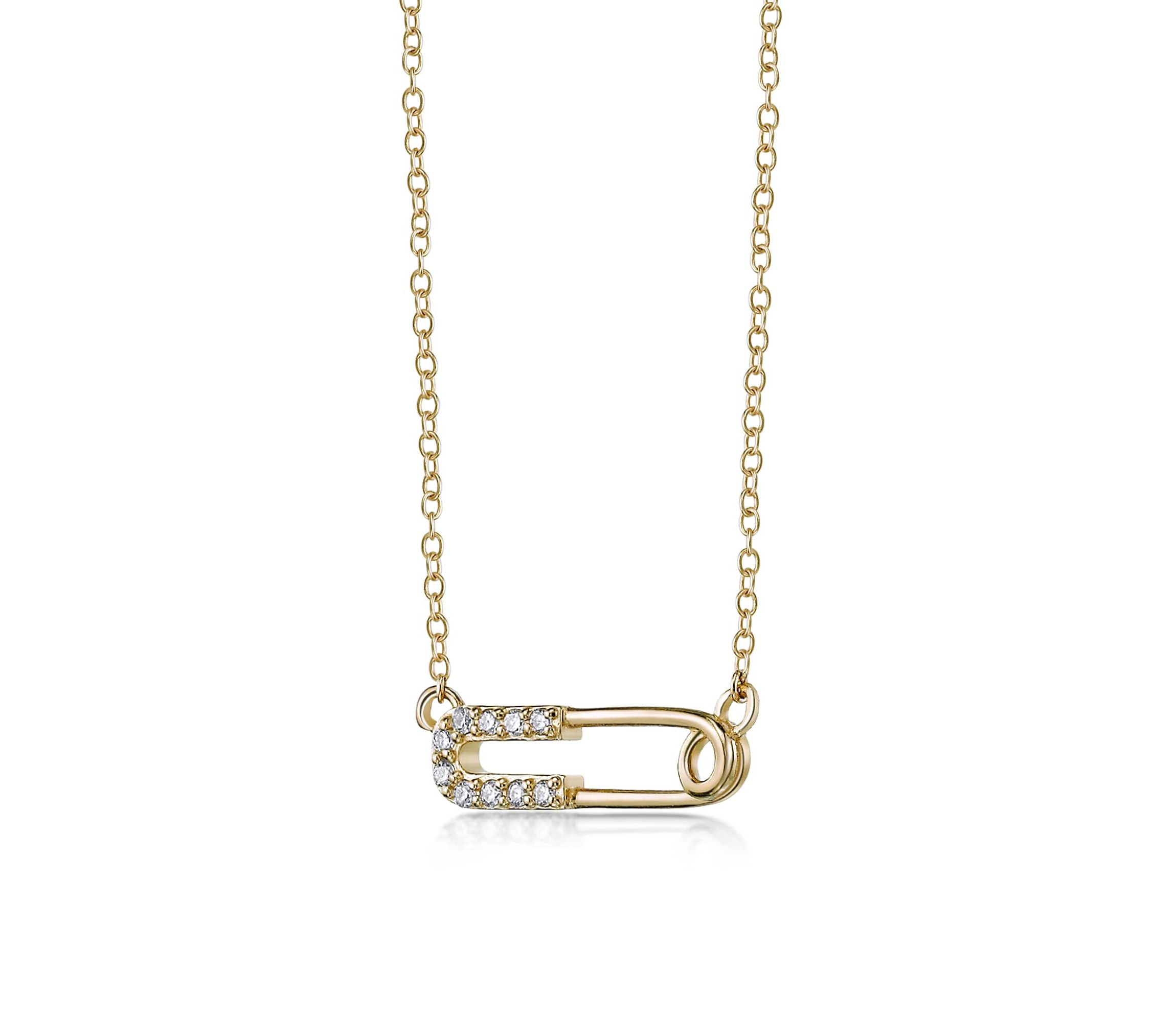 Lab Created Gemminded 1/10 ct. t.w. Lab-Grown Diamond Pendant Necklace in 18k Gold Over Silver
