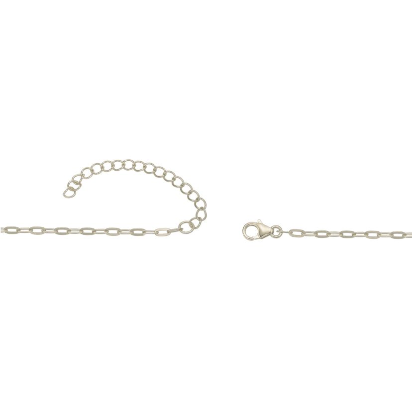 Lab Created Gemminded Lab-Grown Diamond Accent Heart Pendant Necklace in 18k Gold Over Silver