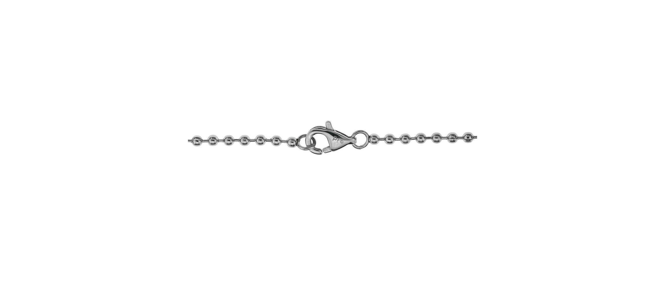Stainless Steel 2MM Ball Chain Necklace, 24" Length
