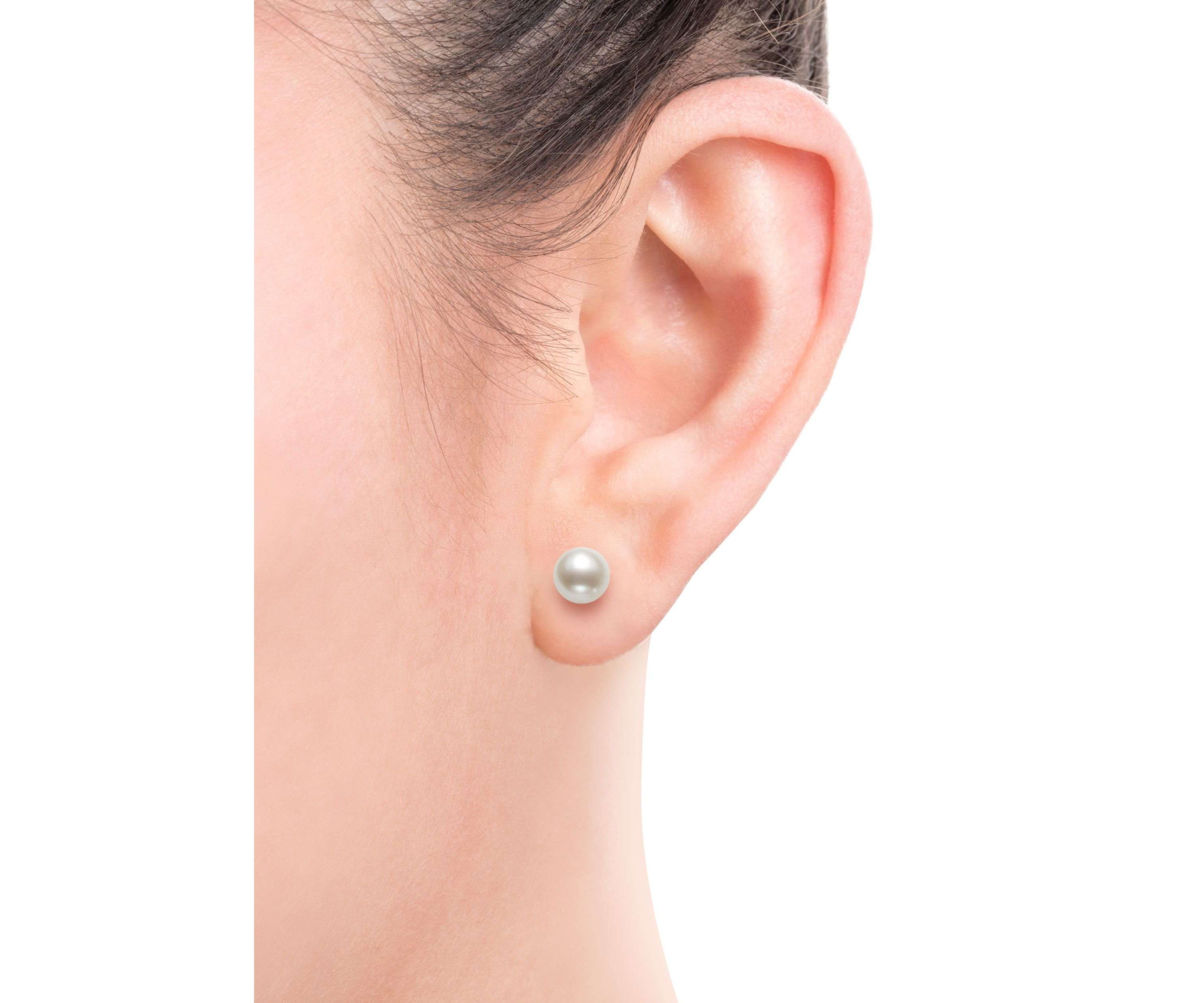 SILVER 6-7MM FWP 18" TINCUP & STUD SET