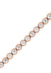 5 ct. t.w. Diamond Vintage-Style Tennis Bracelet in 14K Rose Gold (I/I2)