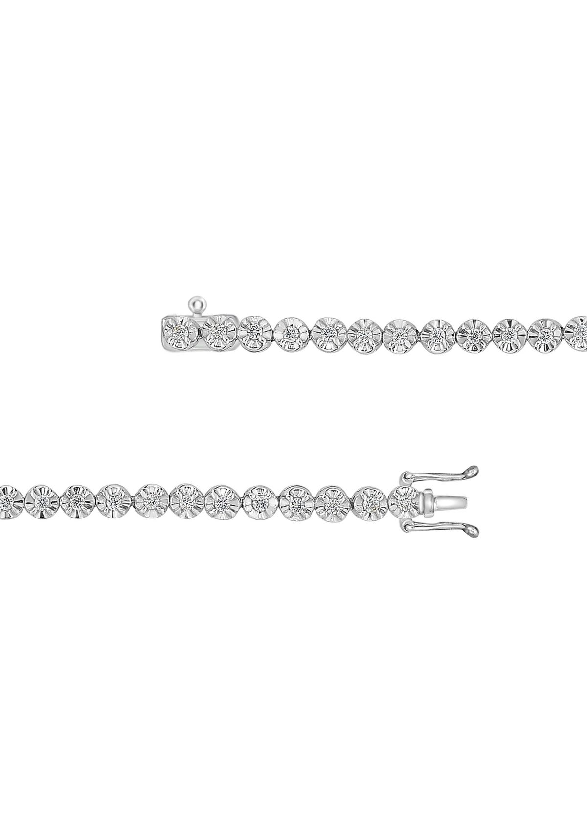 1/2 C.T.T.W. Diamond 10K Tennis Bracelet