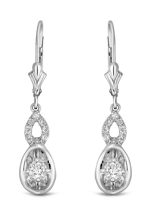 Diamaison 3/8 ct. t.w. Diamond Fashion Dangle Earrings