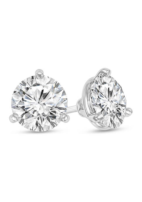 Diamour 1/3 ct. t.w. Certified Diamond Solitaire Stud