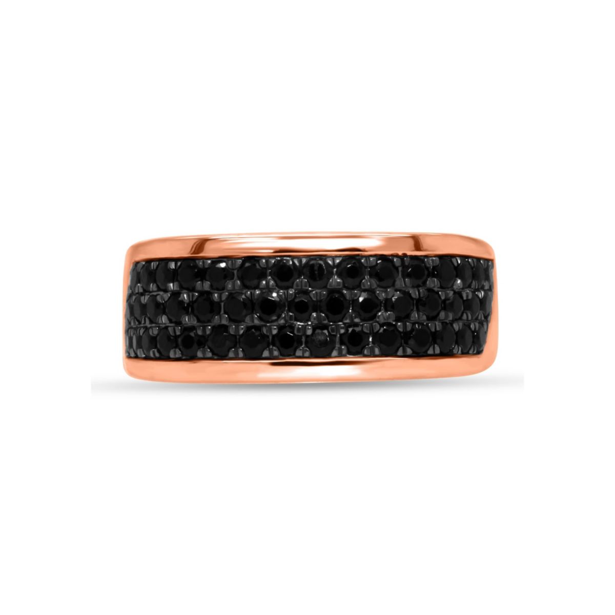 1CTW Diamond 14kt Gold Pink Ring