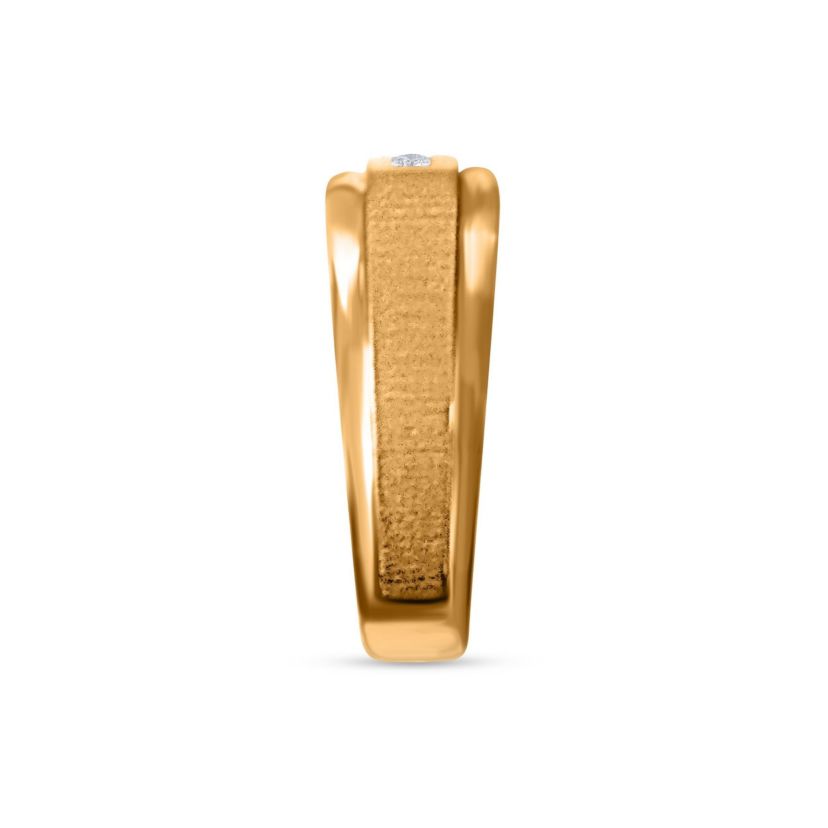 1/4CTW Diamond 10kt Gold Yellow Ring