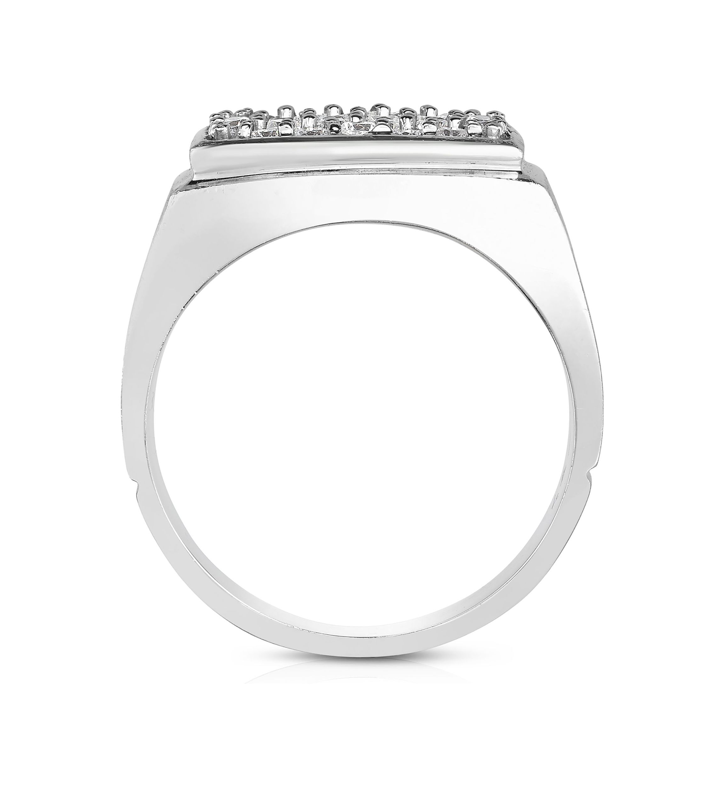 1 C.T.T.W Diamond 10K Gents Ring
