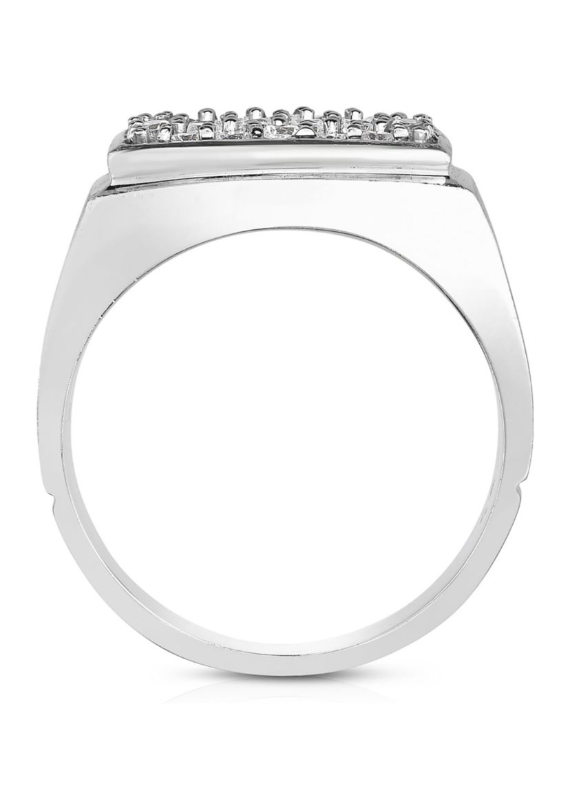1 C.T.T.W Diamond 10K Gents Ring