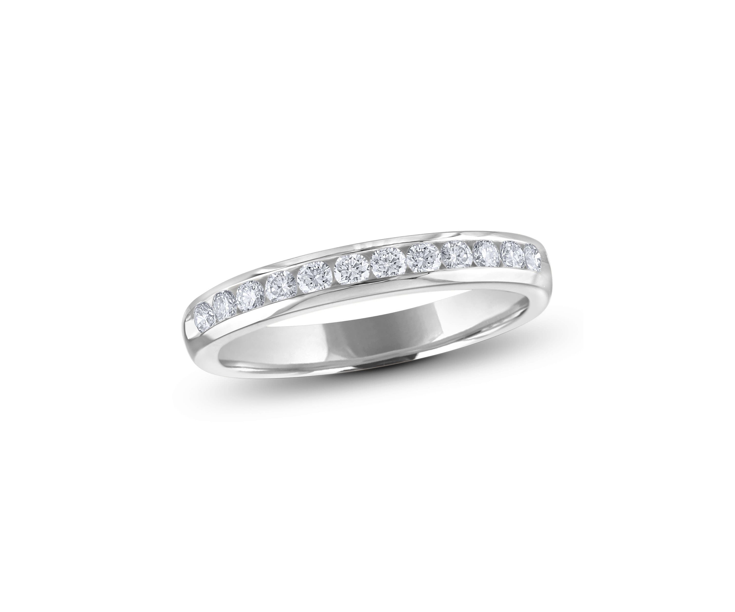 1/2CTW Diamond 14kt Gold White Ring