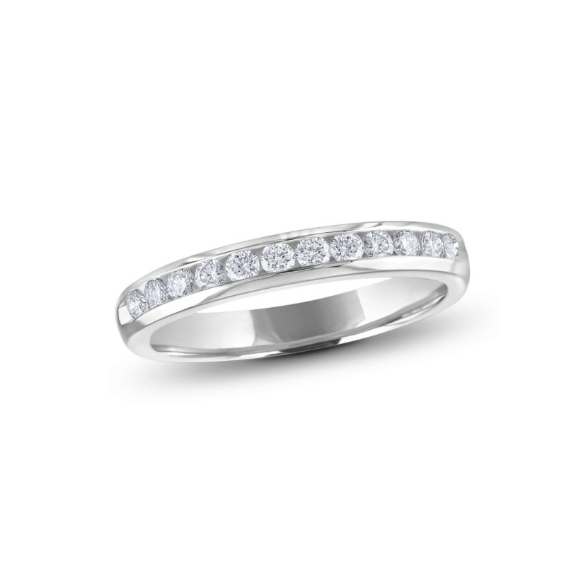 1/2CTW Diamond 14kt Gold White Ring