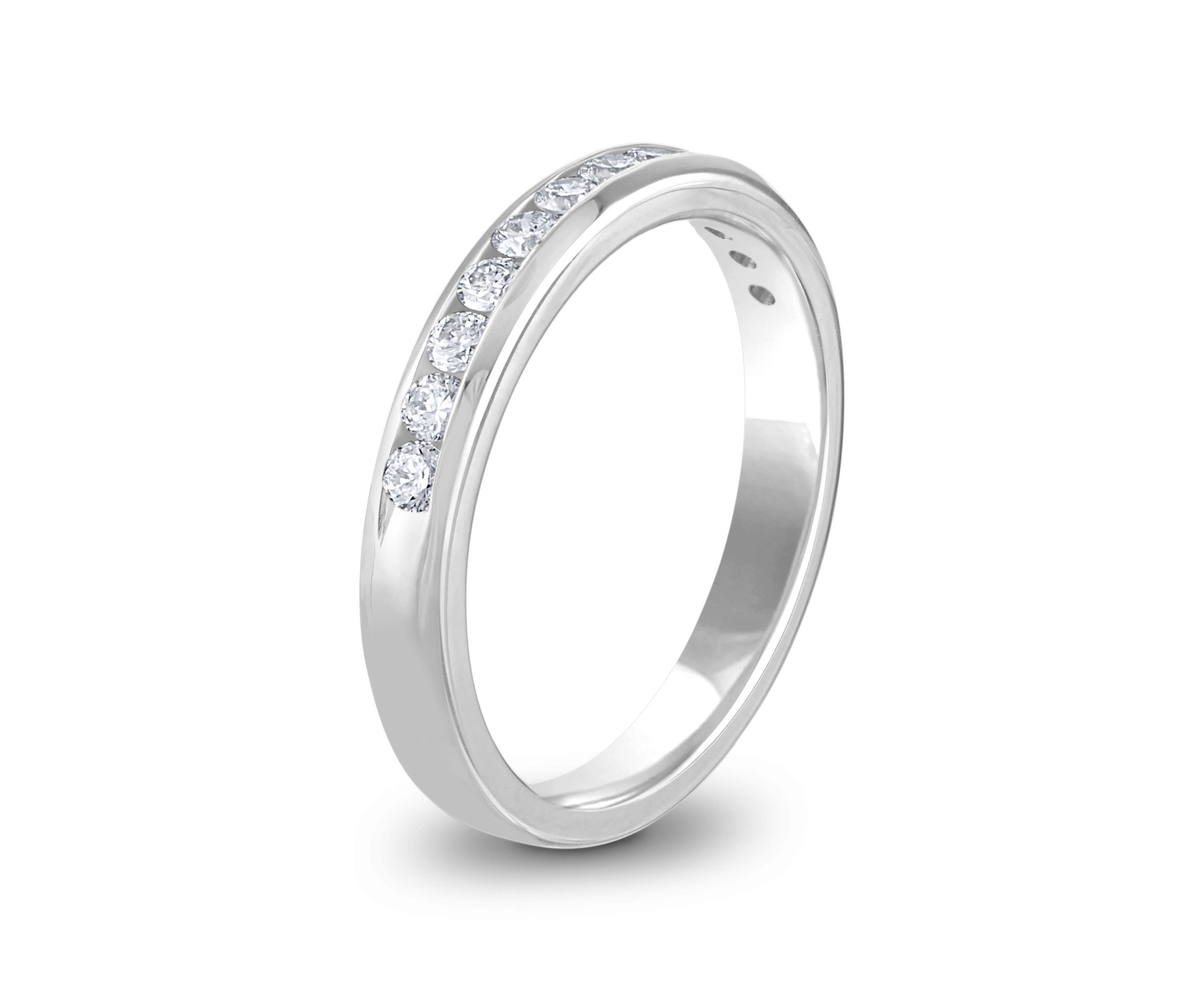 1/2CTW Diamond 14kt Gold White Ring
