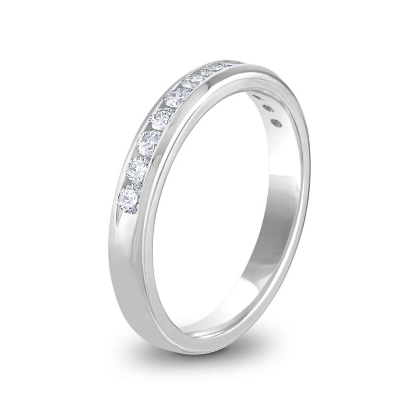 1/2CTW Diamond 14kt Gold White Ring