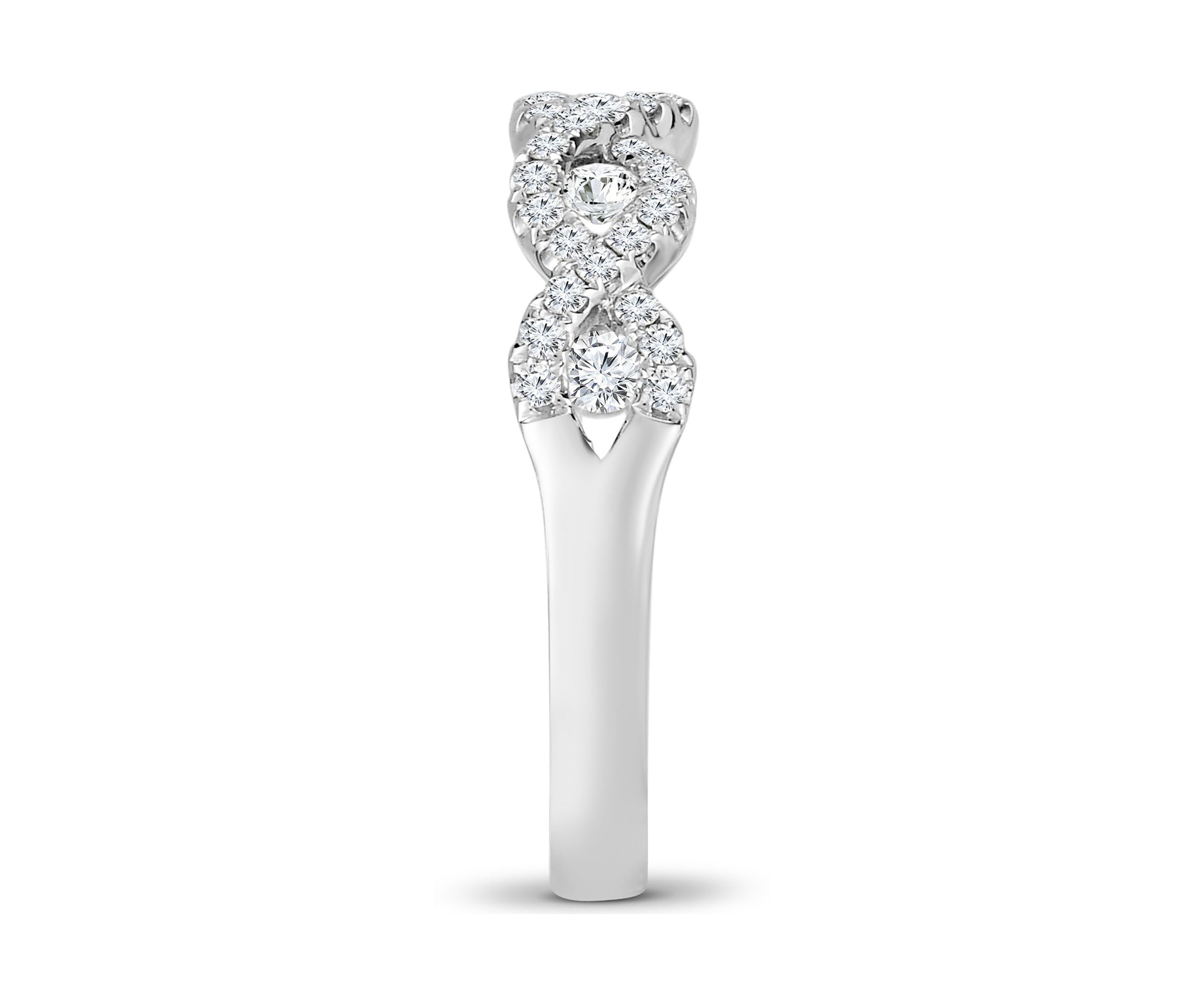 1/2 C.T.T.W Diamond 10K Ladies Bands