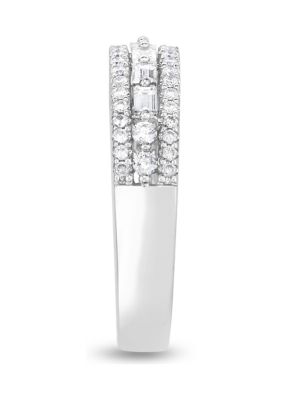 5/8 C.T.T.W Diamond 14K Ladies Bands