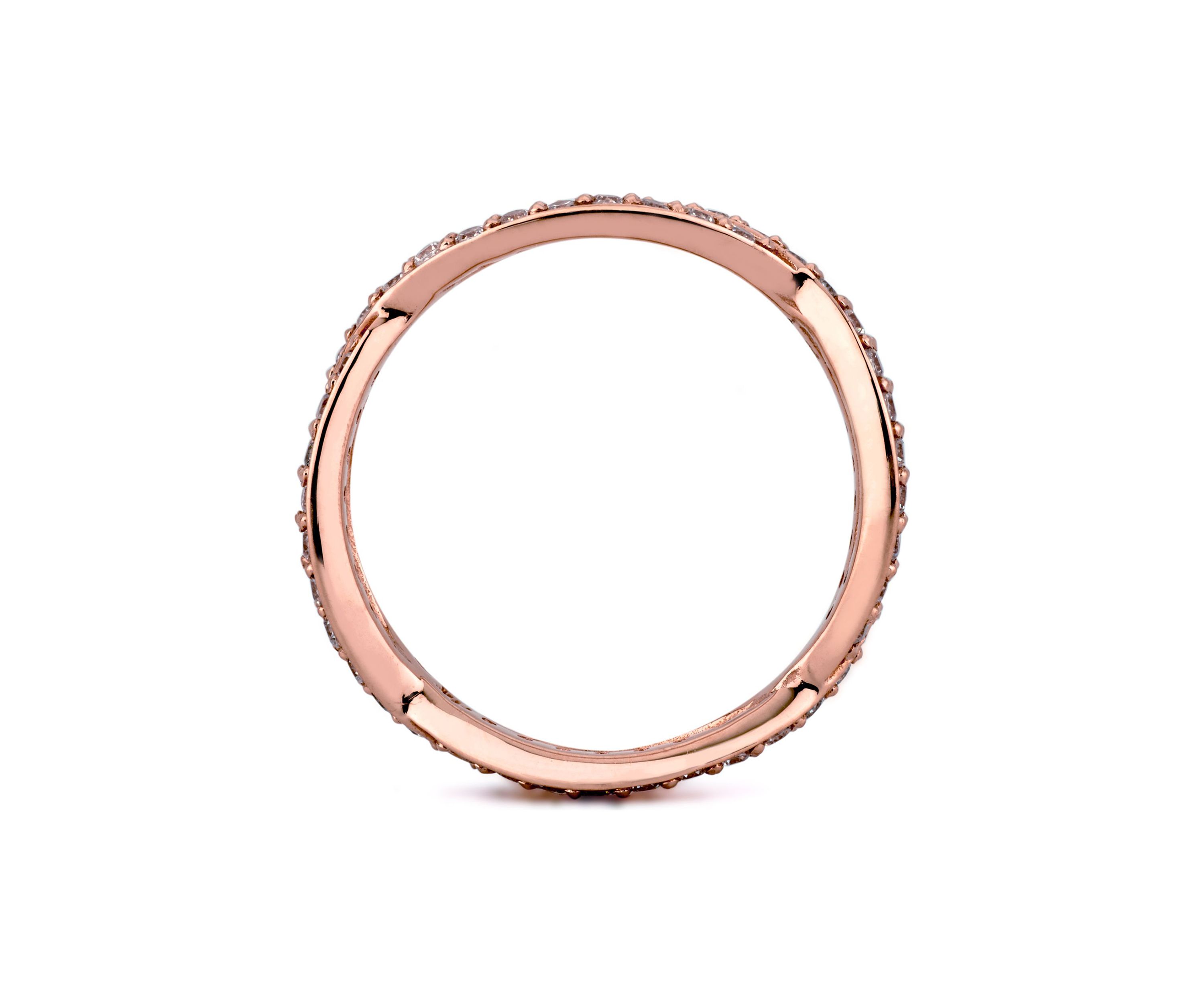 3/4 C.T.T.W Diamond 14K Ladies Bands