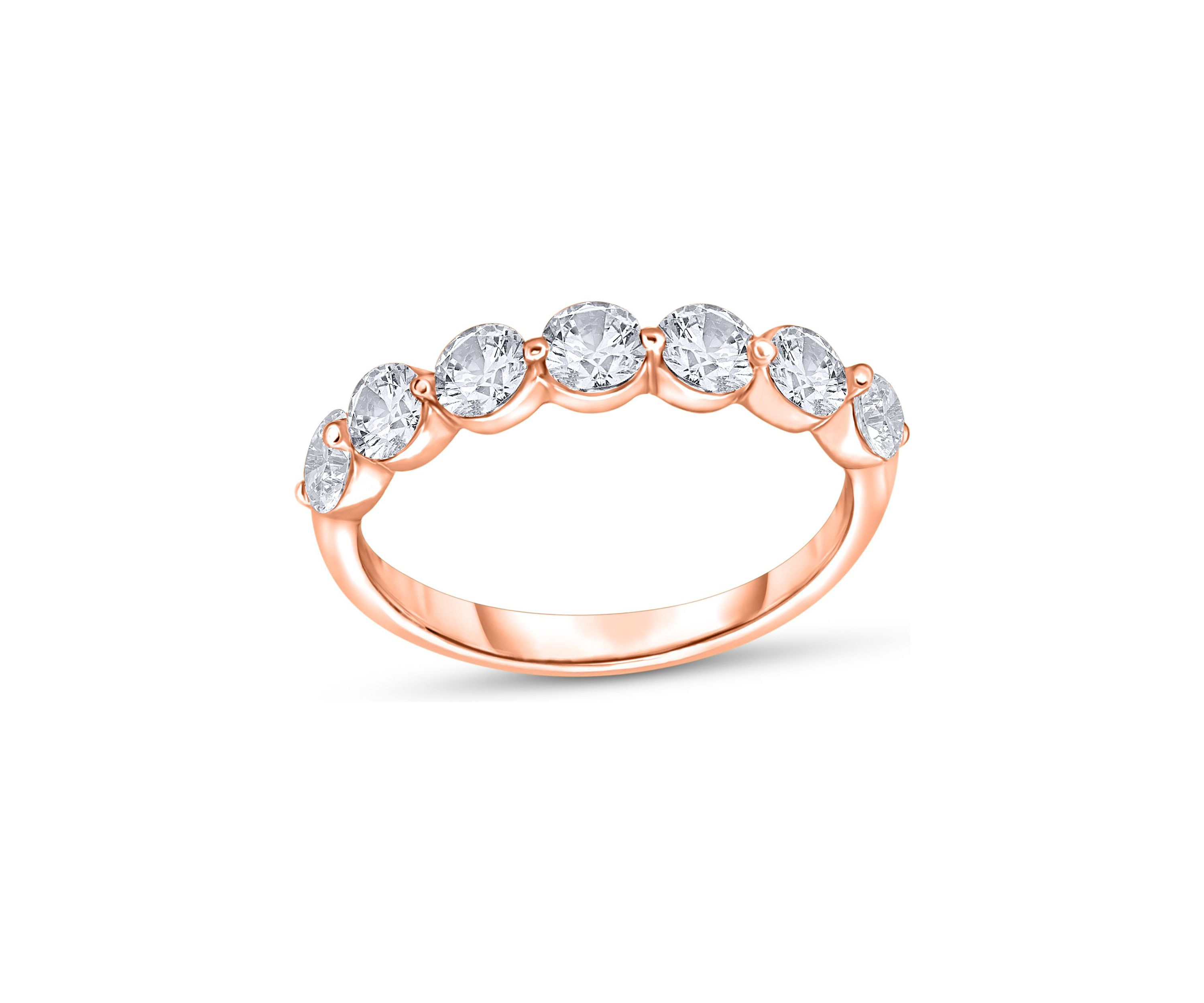 1/2 C.T.T.W Diamond 14K Ladies Bands