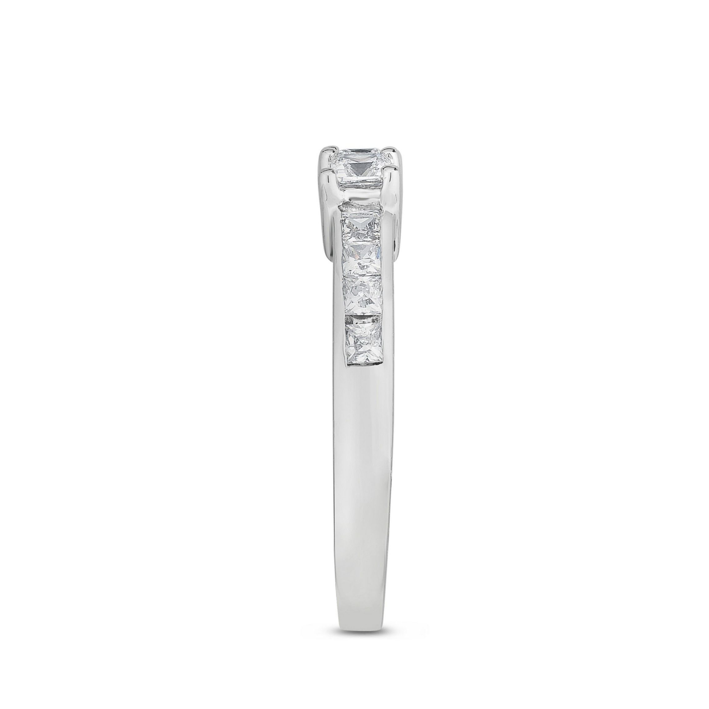 3/4CTW Diamond 14kt Gold White Ring