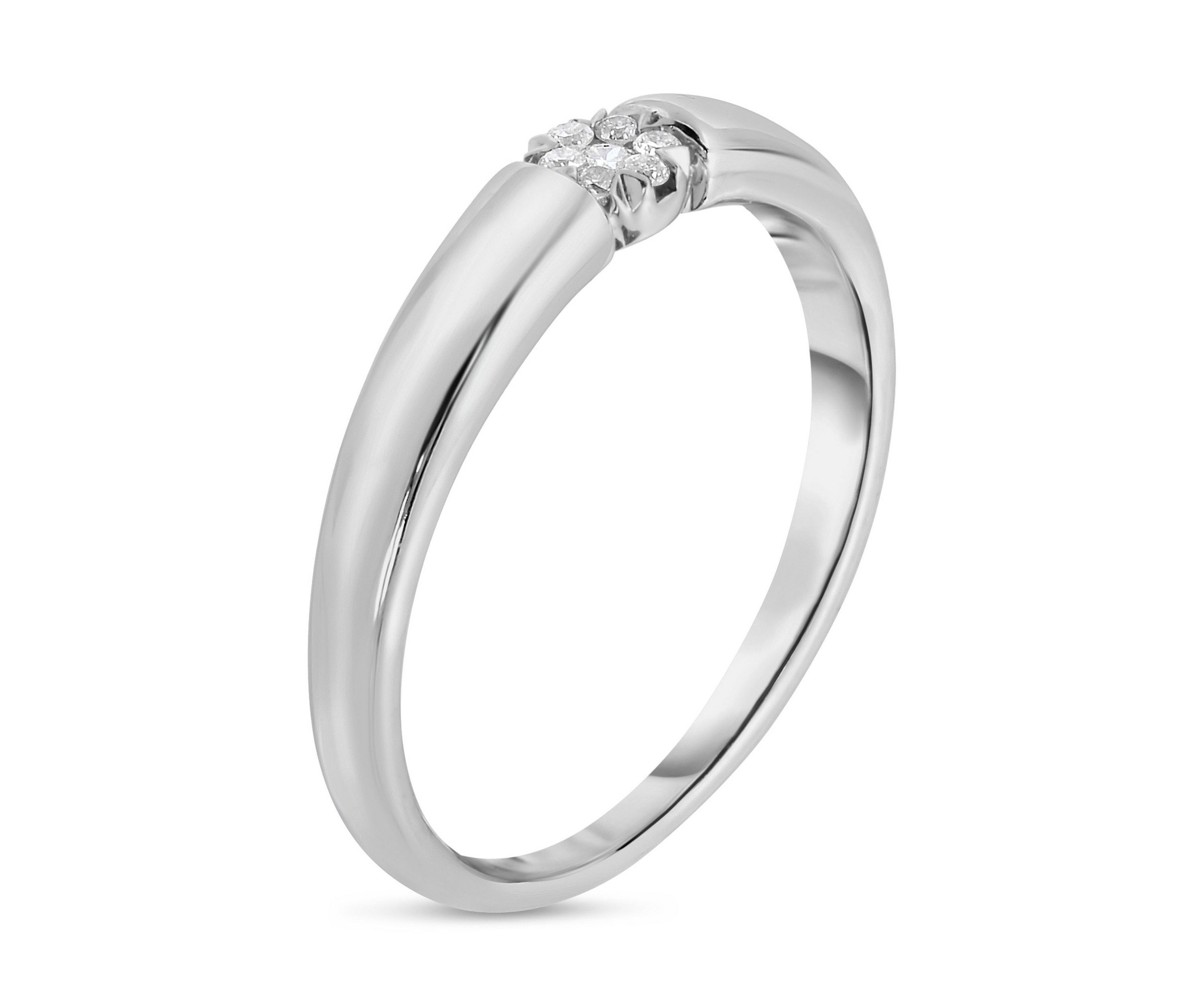 0.06CTW Diamond 10kt Gold White Ring