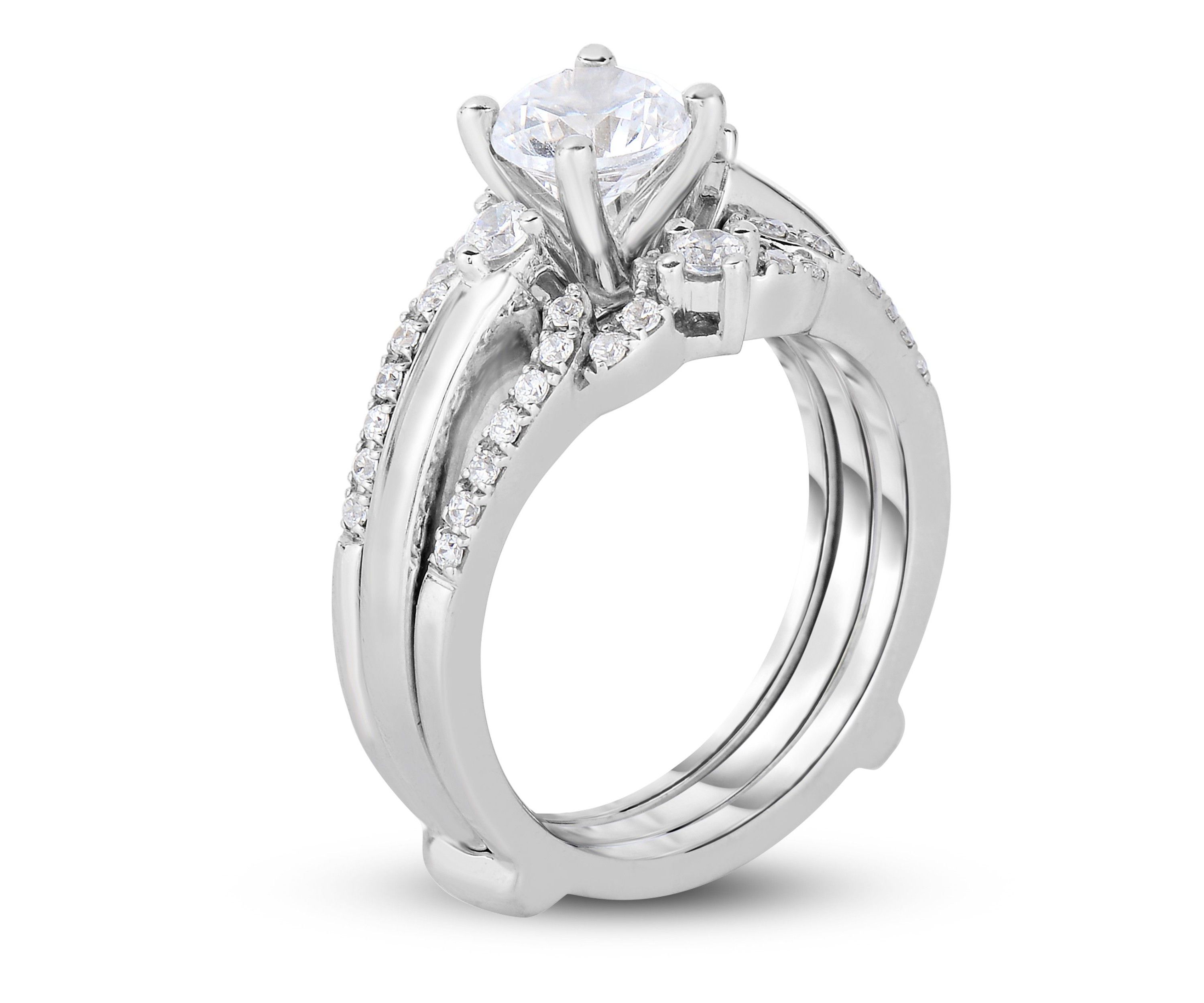 1CTW Diamond 14kt Gold White Ring