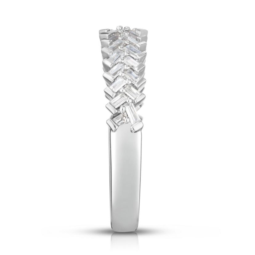 7/8CTW Diamond 14kt Gold White Ring