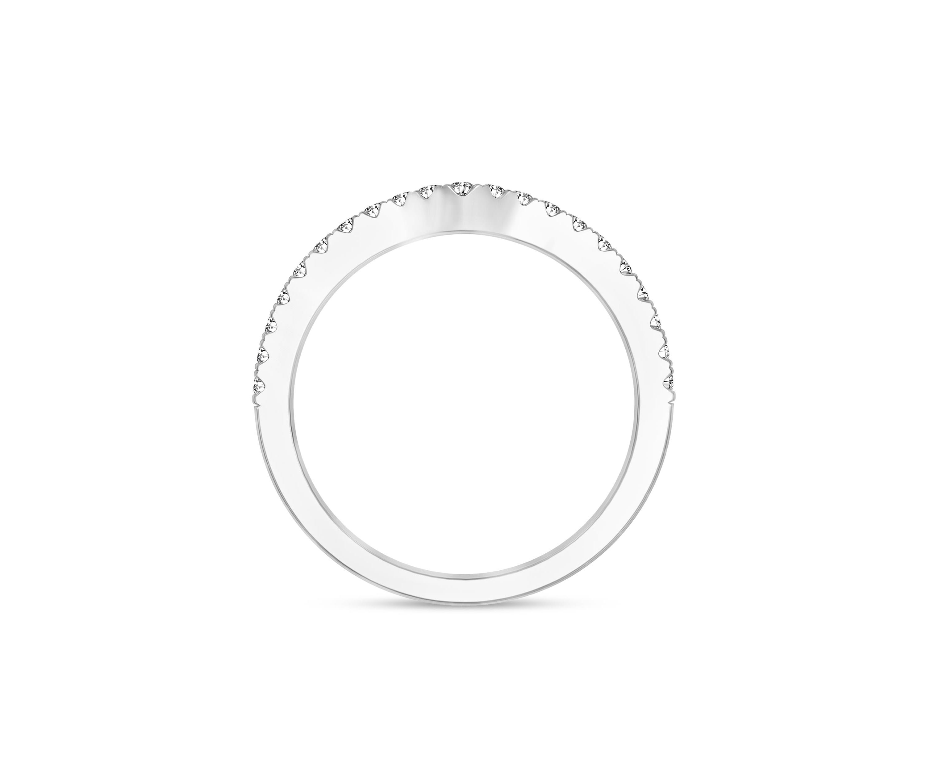 1/5CTW Diamond 14kt Gold White Ring