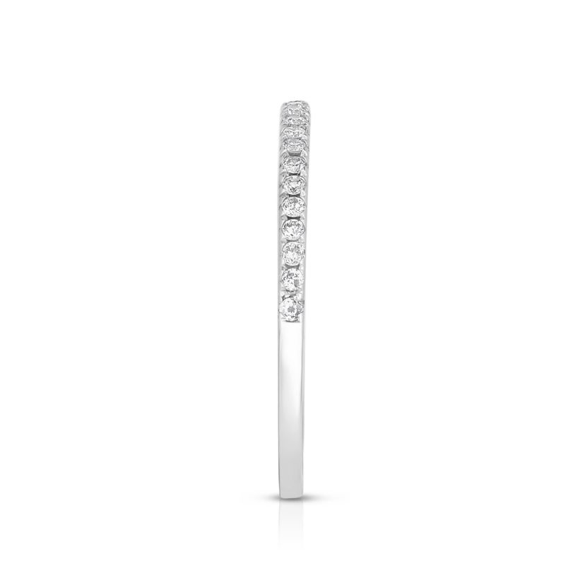 1/8CTW Diamond 14kt Gold White Ring