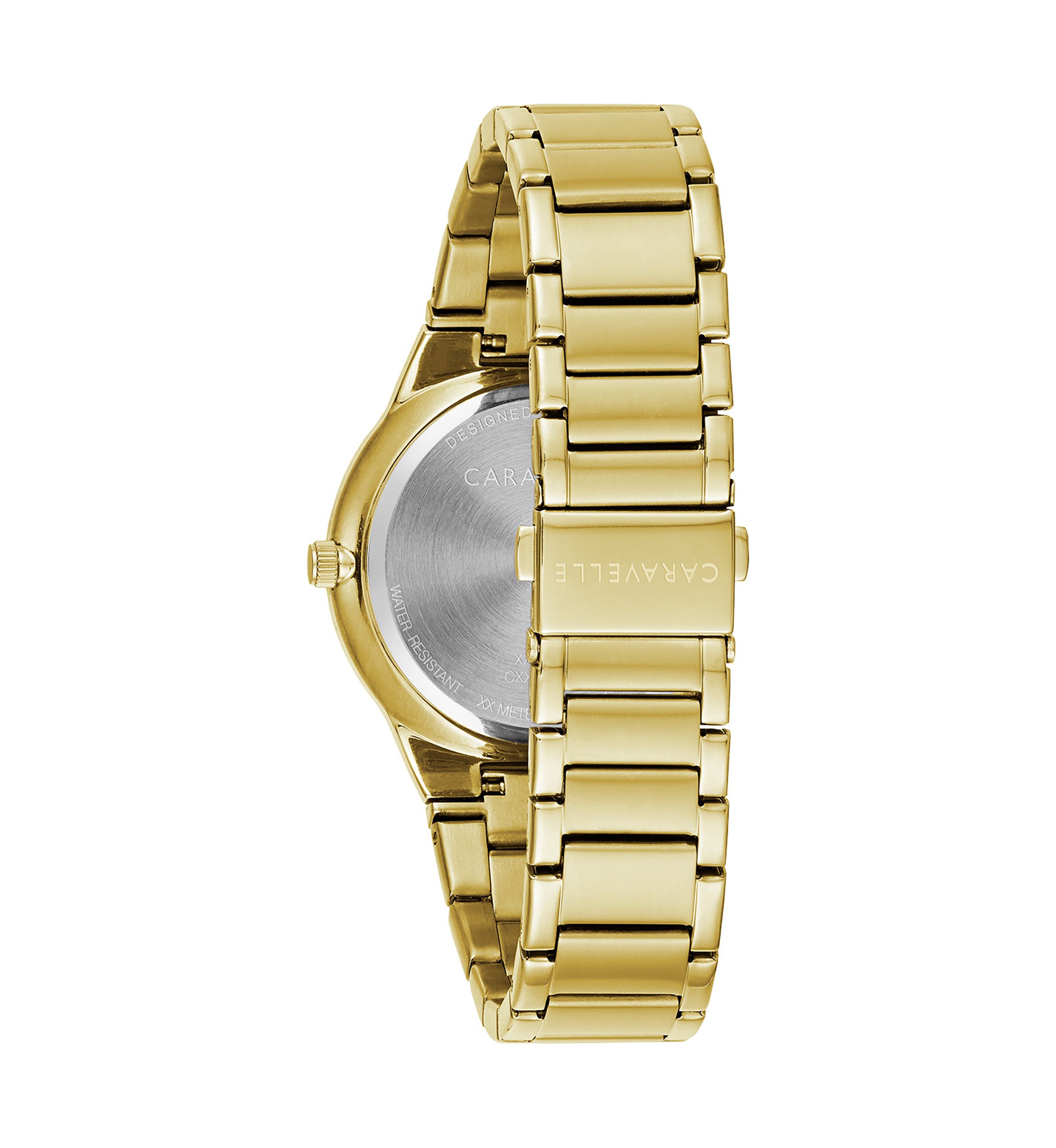 1/10 ct. t.w. Diamond Modern Stainless Steel Bracelet Watch