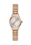 Womens Traditional Stainless Steel Expansion Watch