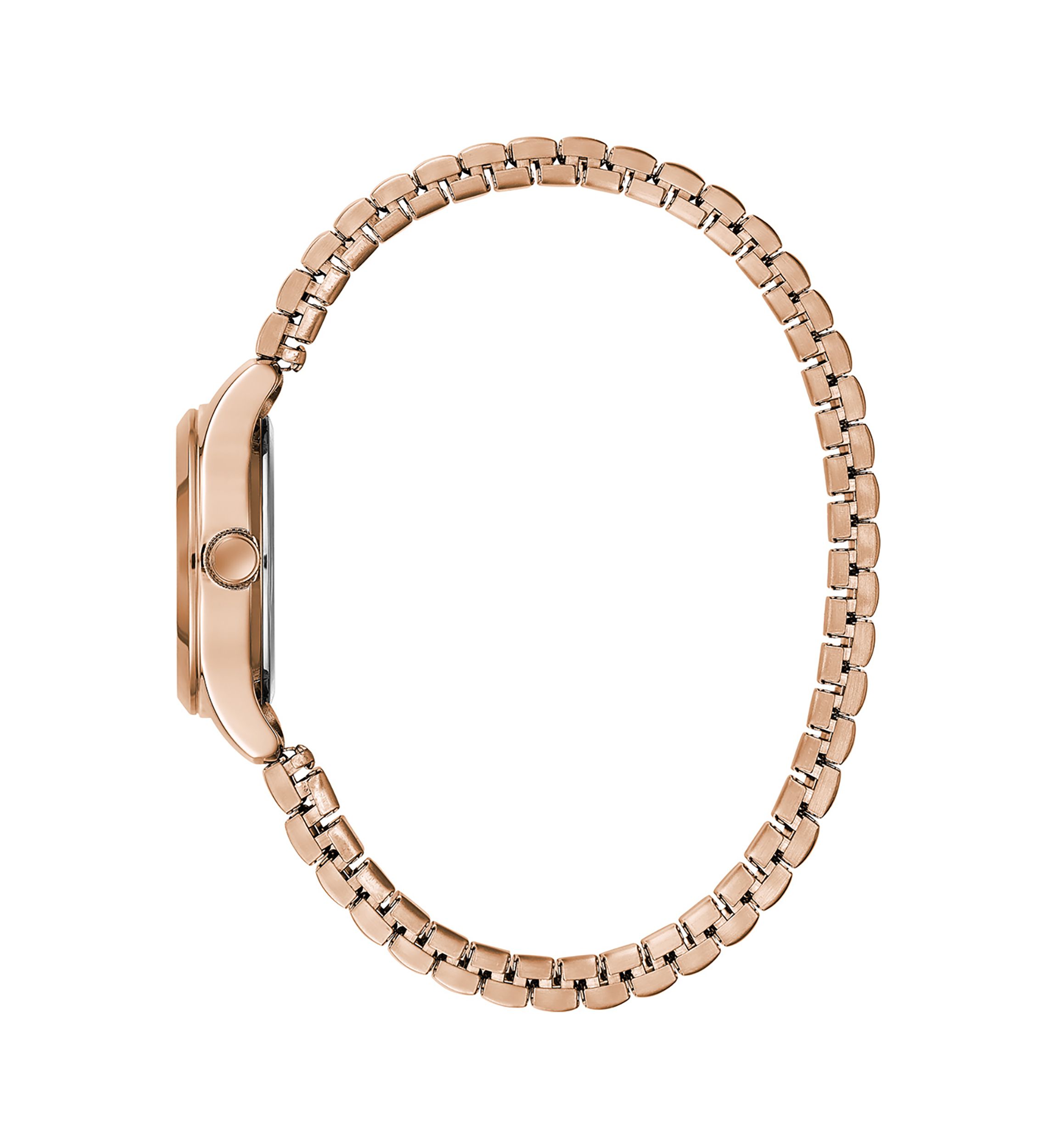 Womens Traditional Stainless Steel Expansion Watch