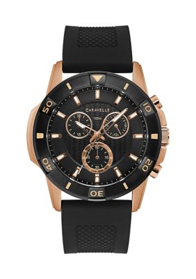 Caravelle By Bulova Men's Sport Silicone Strap Watch