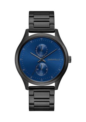 Caravelle By Bulova Men's Min Max Stainless Steel Bracelet Watch