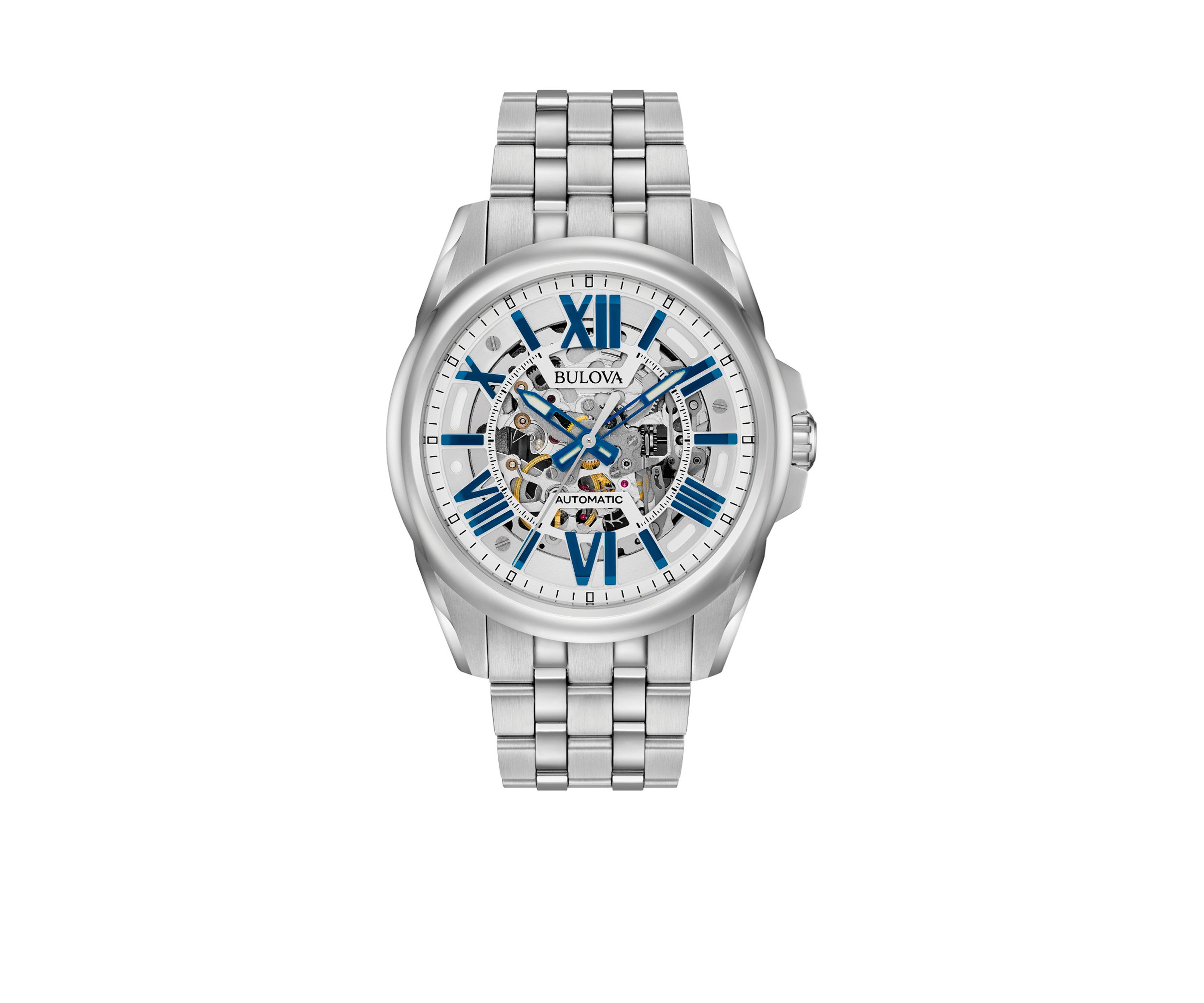 Mens Automatic Stainless Steel Watch