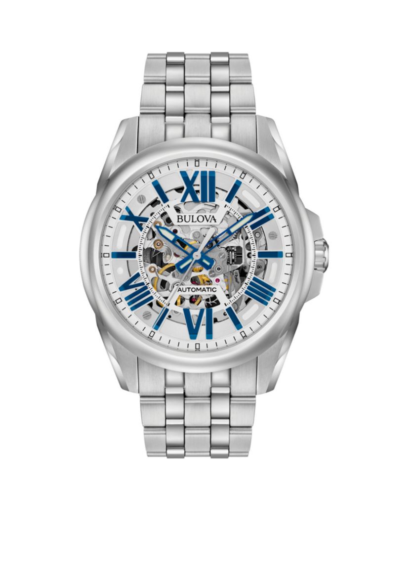 Mens Automatic Stainless Steel Watch