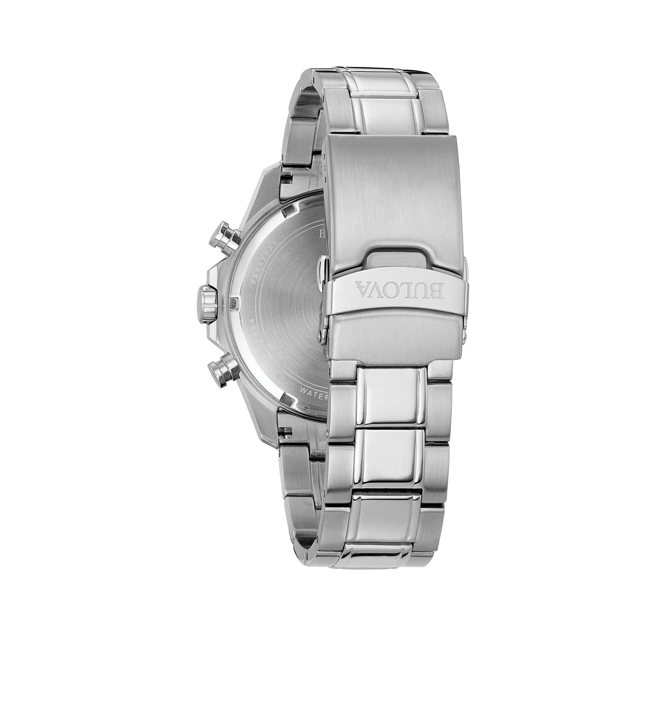 Mens Marine Star Silver-Tone Blue Dial Watch