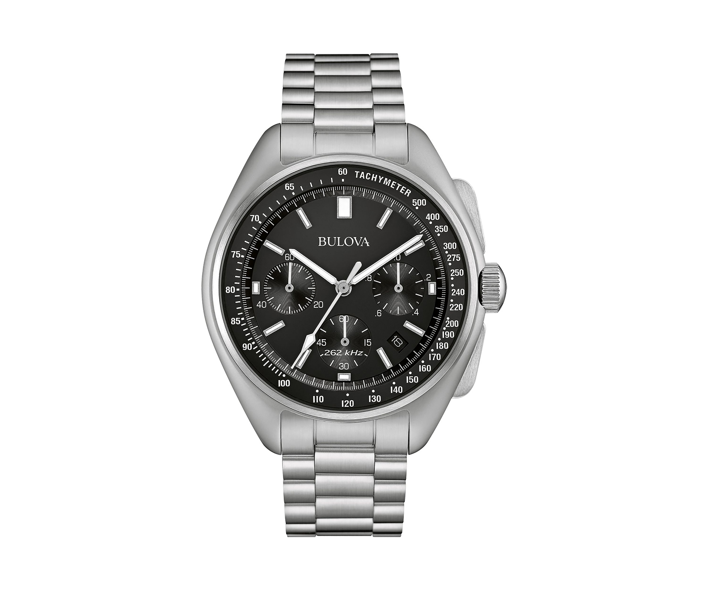 Lunar Pilot Chronograph Stainless Steel Bracelet Watch 