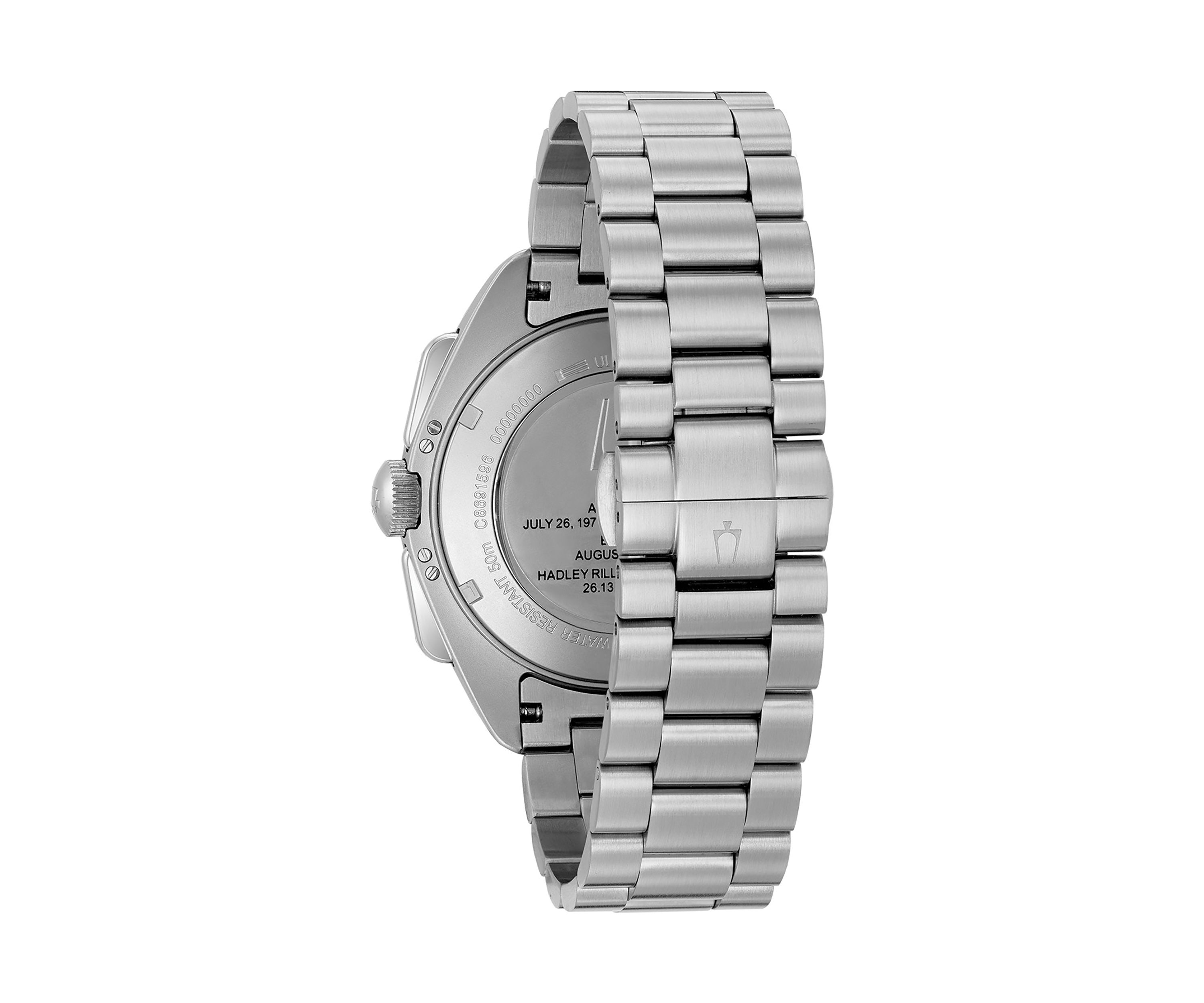 Lunar Pilot Chronograph Stainless Steel Bracelet Watch 