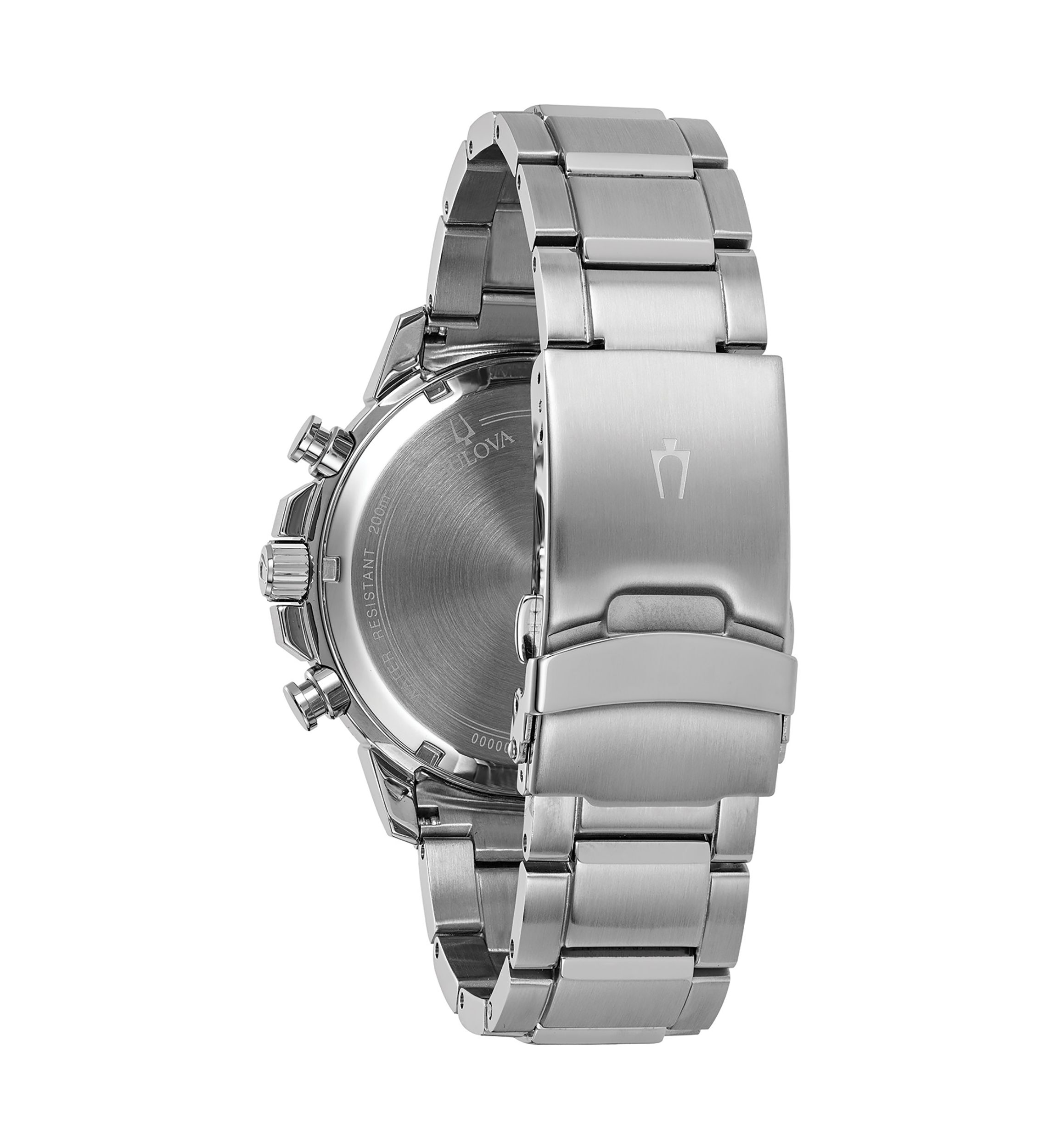  Marine Star Stainless Steel Bracelet Watch
