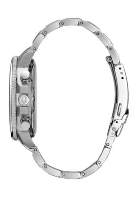  Marine Star Stainless Steel Bracelet Watch