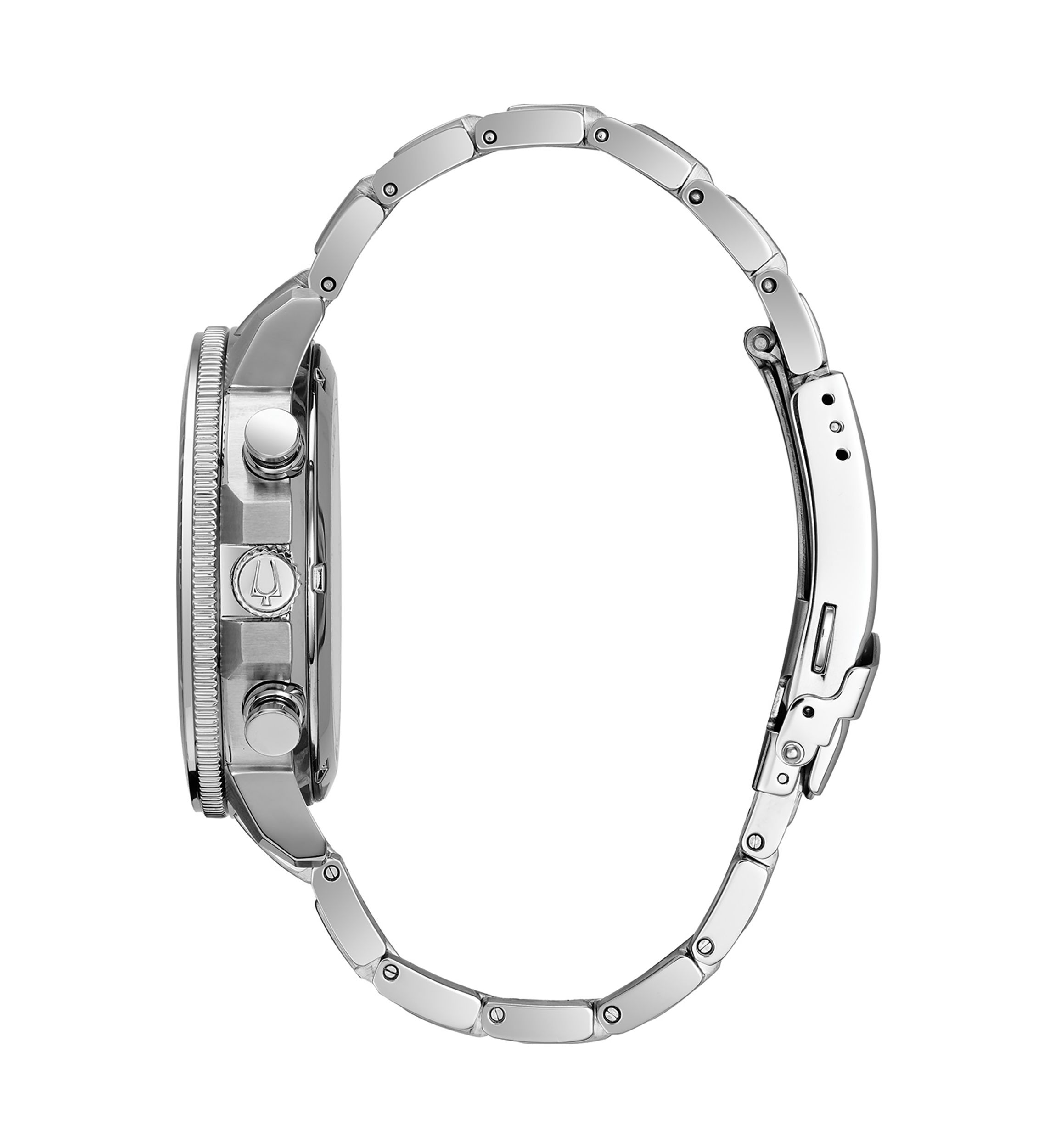  Marine Star Stainless Steel Bracelet Watch