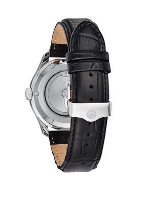 Men's Automatic Wilton Power Reserve Leather Watch