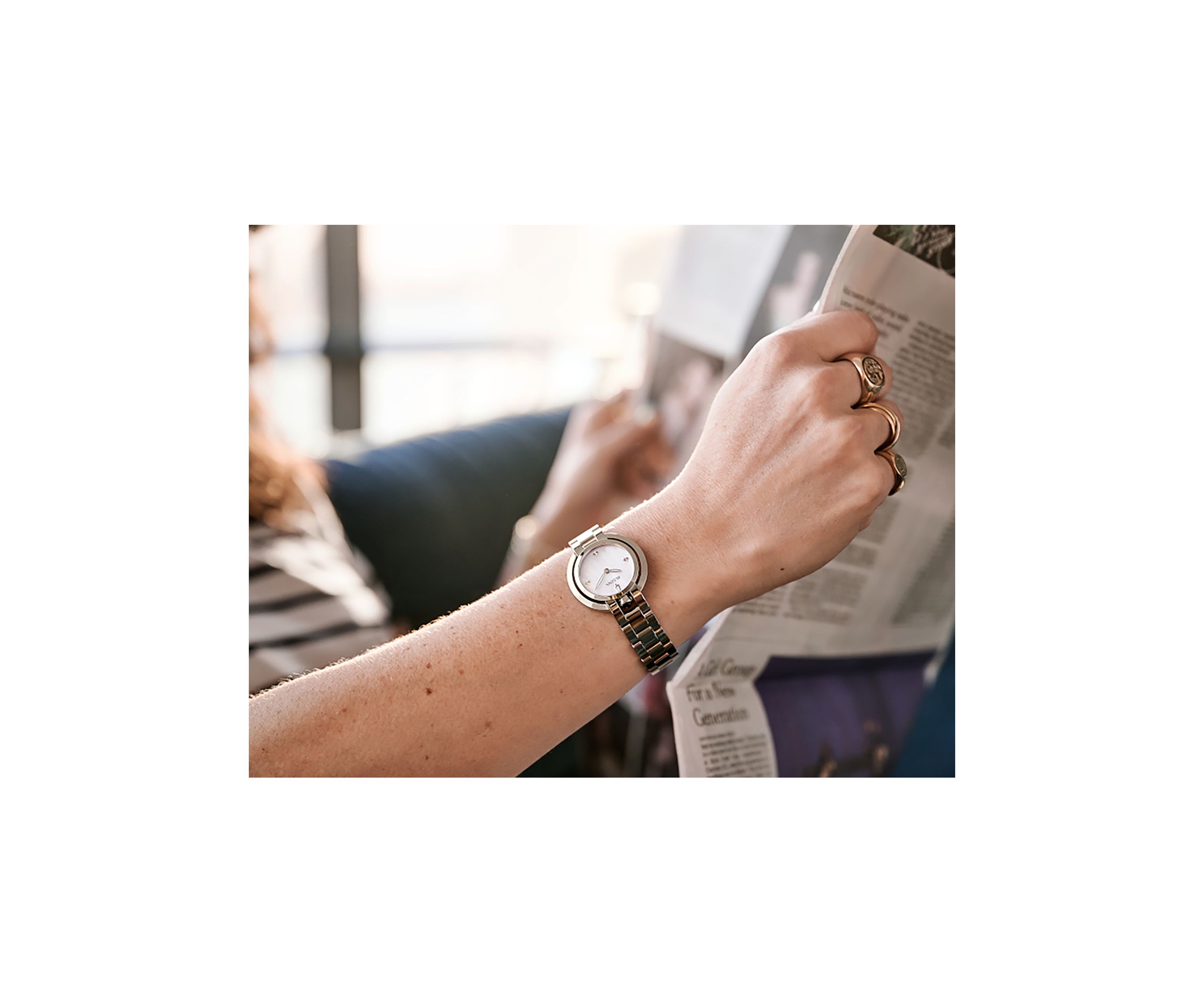 Pink Dial Watch 