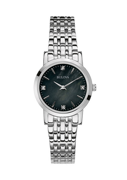 Womens Classic Stainless Steel Bracelet Watch