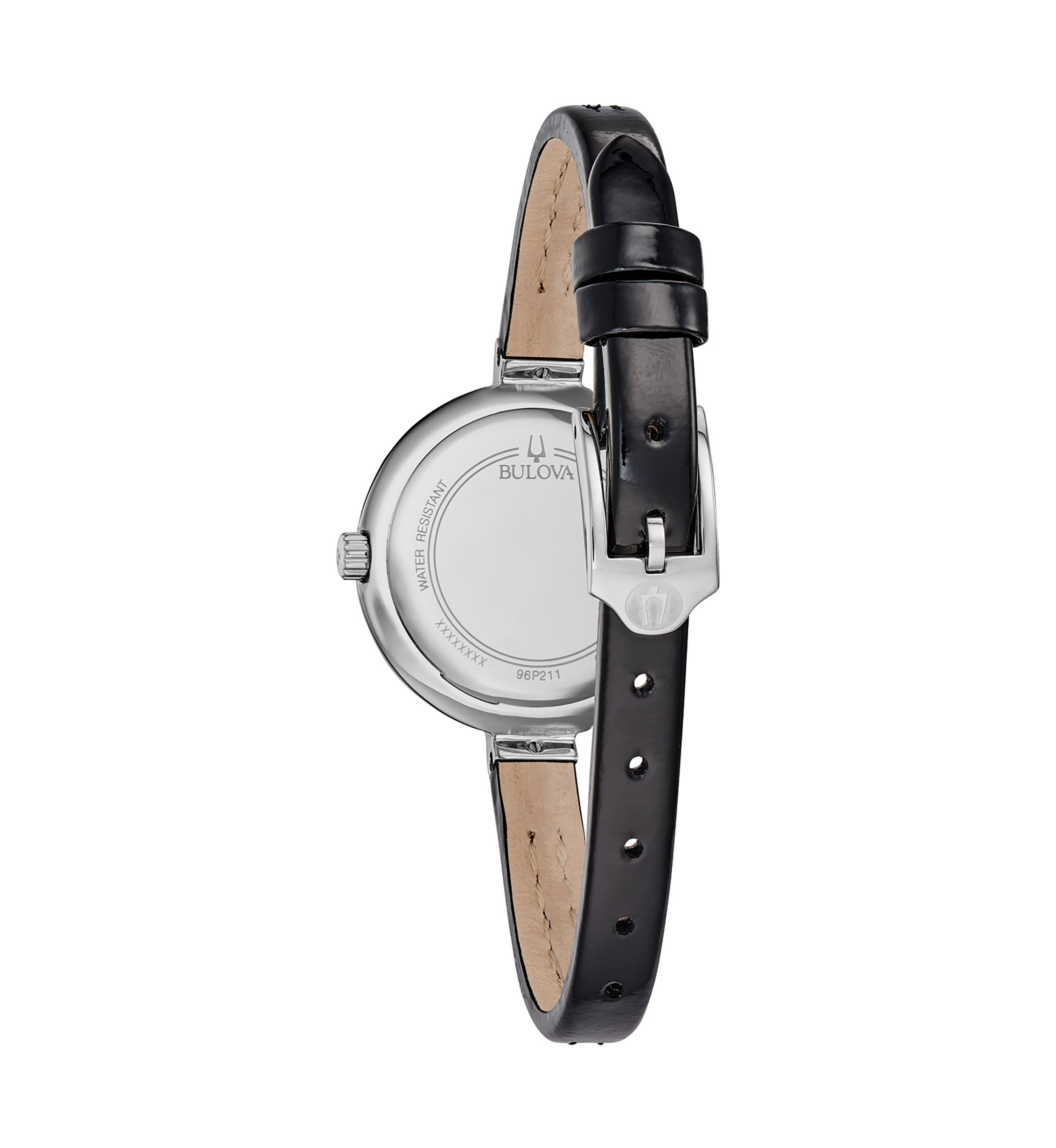 Rhapsody Leather Strap Watch 