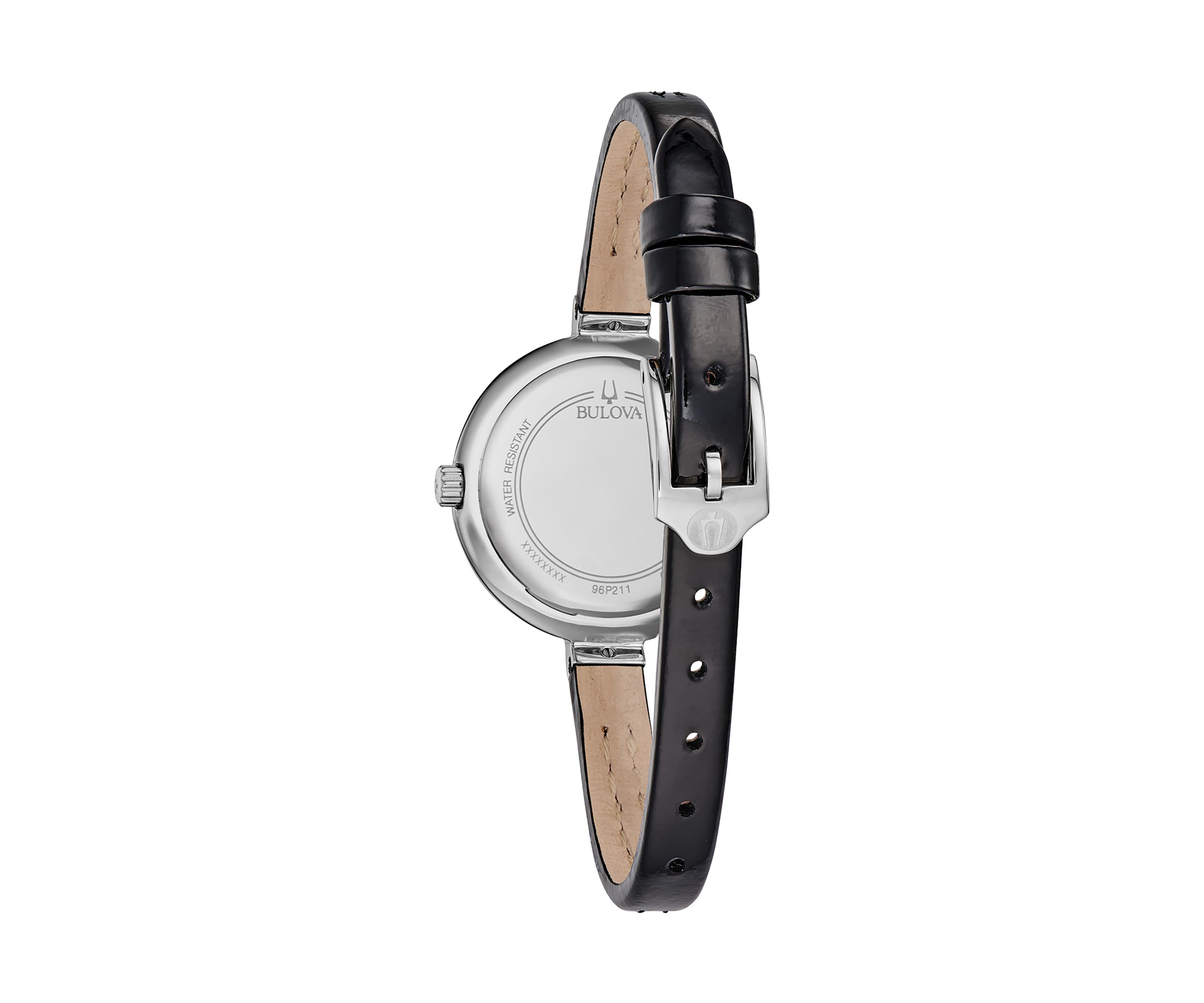 Rhapsody Leather Strap Watch 