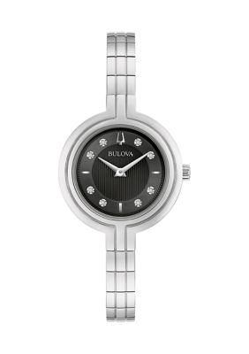 Bulova Women's Rhapsody Stainless Steel Bracelet Watch