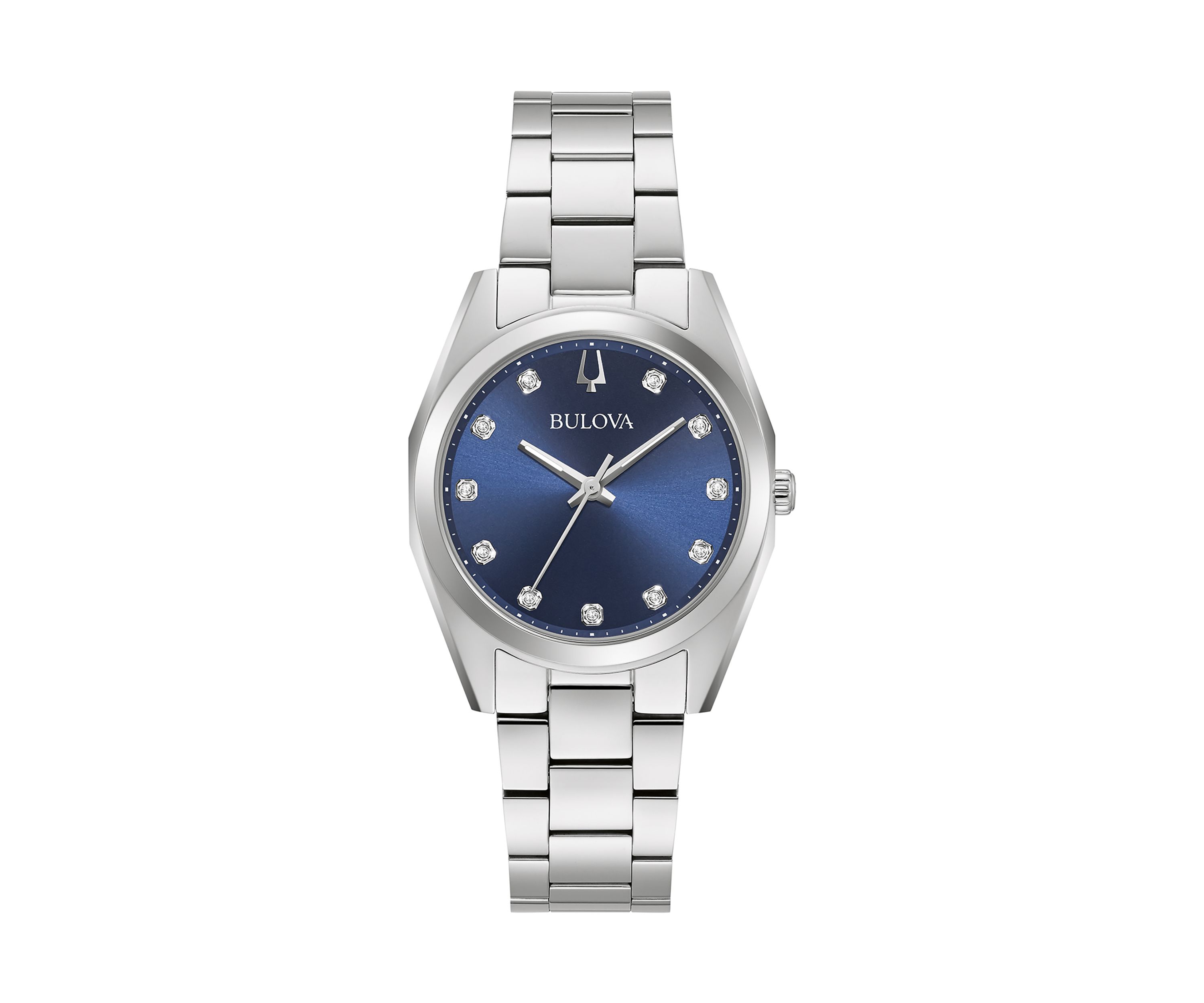 Womens Classic Surveyor Silver Tone Stainless Steel Bracelet Watch - 31 Millimeter