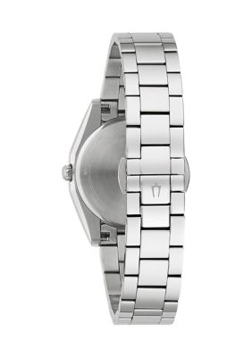 Women's Classic Surveyor Silver Tone Stainless Steel Bracelet Watch - 31 Millimeter